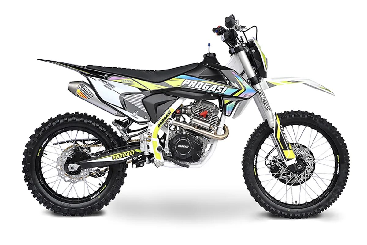 Мотоцикл эндуро прогаси про фото цена Купить Мотоцикл PROGASI IBIZA 250 (21/18) (Fluo Yellow, , ) по выгодной цене hft