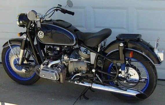 Мотоцикл фольксваген фото View topic - Volkswagen H type apex motorcycle found! Classic motorcycles, Volks