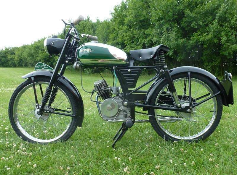 Мотоцикл фольксваген фото 1950-53 Ducati 60 Sport (65cc) * Motor