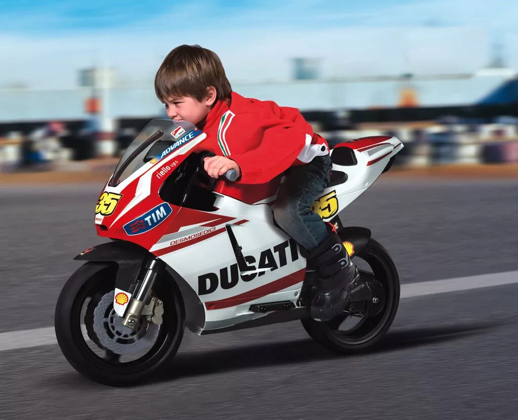 Мотоцикл фото для детей бензин Детский электромотоцикл Ducati GP - купить недорого в магазине BVDSHOP