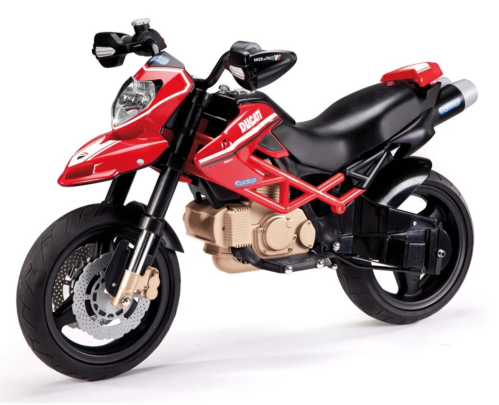 Мотоцикл фото для детей бензин Peg Perego Ducati Hypermotard