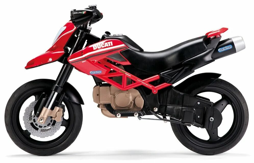 Мотоцикл фото на бензине Peg-Perego Мотоцикл Ducati Hypermotard - купить по выгодной цене на Яндекс.Марке