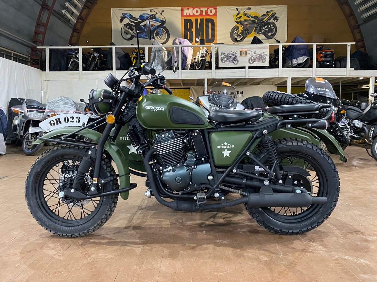 Мотоцикл гроза фото Купить новый Groza Defender 500 инжектор 5 прямых и задняя в Санкт-Петербурге: з