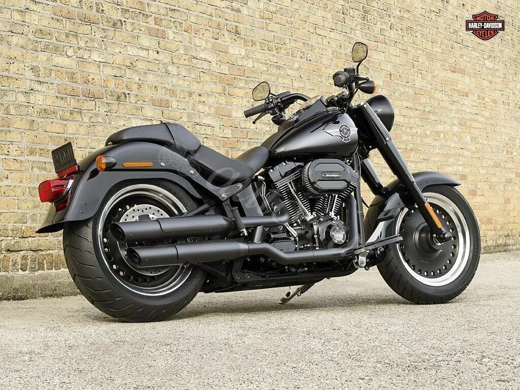 Мотоцикл харлей дэвидсон фото Купить б/у Harley-Davidson Fat Boy инжектор 6 передач в Екатеринбурге: чёрный чо
