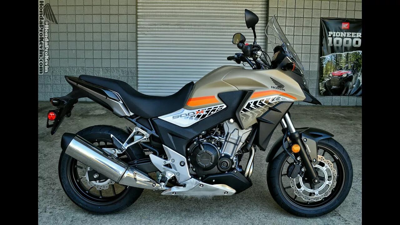 Мотоцикл хонда cb 500 х фото 2016 Honda CB500X ABS Adventure Motorcycle Walk-Around Video (500cc) Review at H