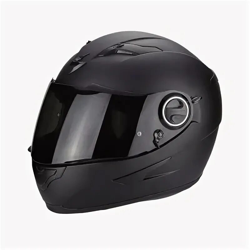 Мотоцикл каска фото Scorpion Exo Мотошлем EXO-490 SOLID Черный Матовый