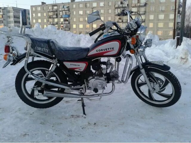 Мотоцикл корвет фото Мопед corvette(новый) в Сергиевом Посаде / Купить, узнать цену на сайте Classifi