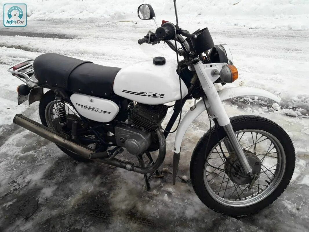 Мотоцикл минск белый фото ММВЗ 3.115 1990