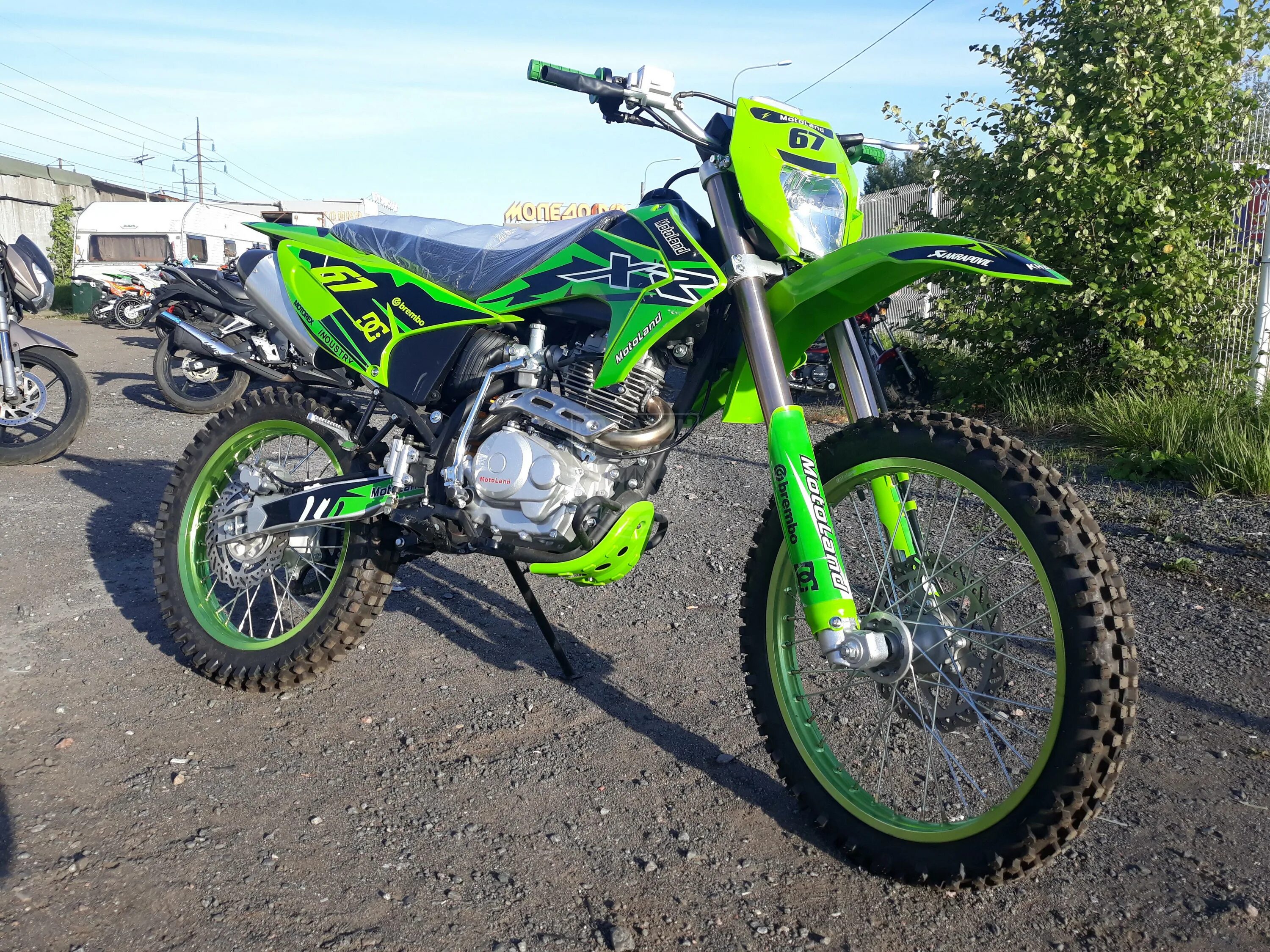 Мотоцикл motoland фото Цена Мотоцикл кроссовый Motoland XR250 lite в Санкт-Петербурге Спб, продажа в кр