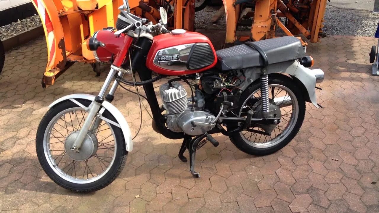 Мотоцикл мцет фото немецкий MZ TS 125 Neckermann - YouTube