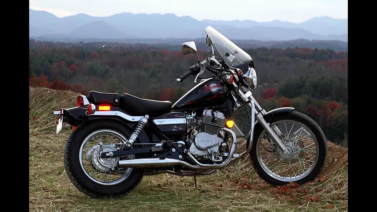 Мотоцикл простой фото Honda CMX250C Rebel Motorcycle - YouTube