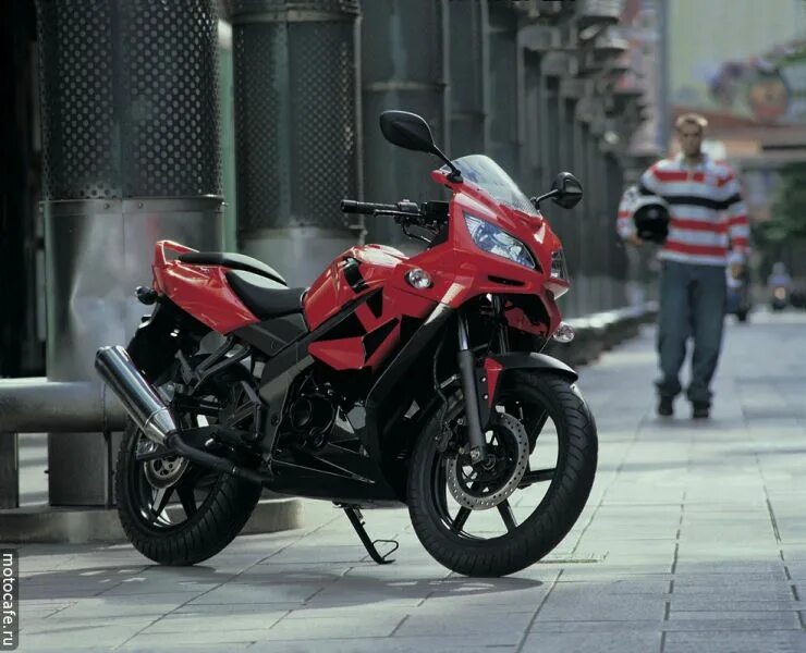 Мотоцикл простой фото Первые официальные фотографии Kymco Quannon 125 2008 - Мотобратва