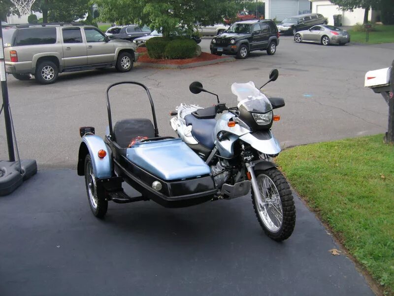Мотоцикл с боковым прицепом фото Subframe? Adventure Rider