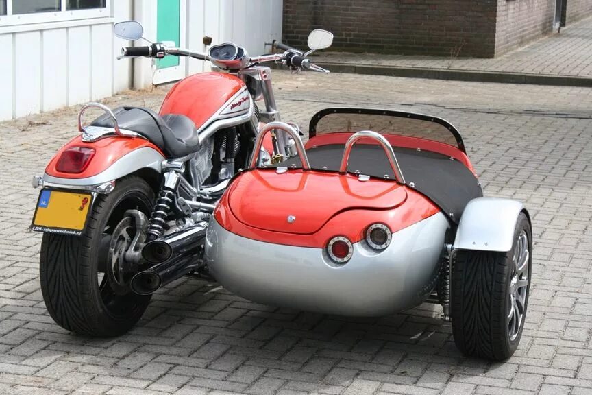 Мотоцикл с люлькой фото Podobny obraz Custom and classic sidecars Sidecar, Bike with sidecar, Honda fire