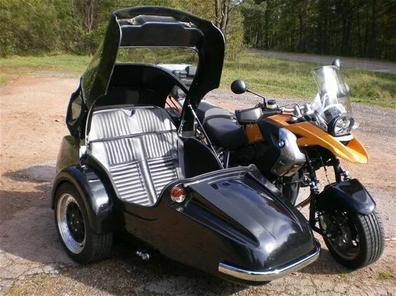 Мотоцикл с люлькой фото EZS SIDECAR Zijspan
