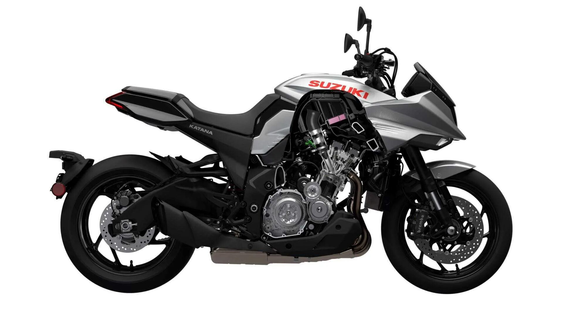 Мотоцикл самурай фото Suzuki Katana 2020 - легенда прошлого в новом обличии