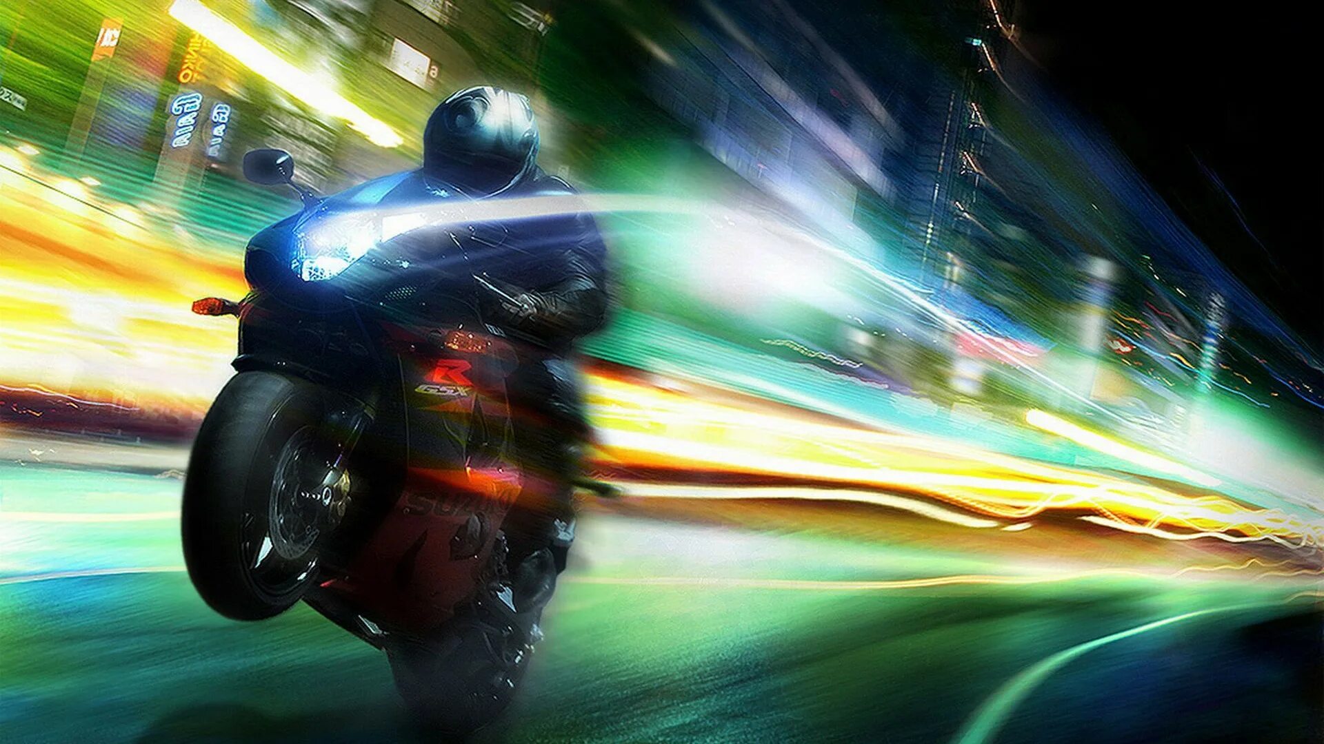 Мотоцикл скорость фото Speed Run - Юрий Тихонов