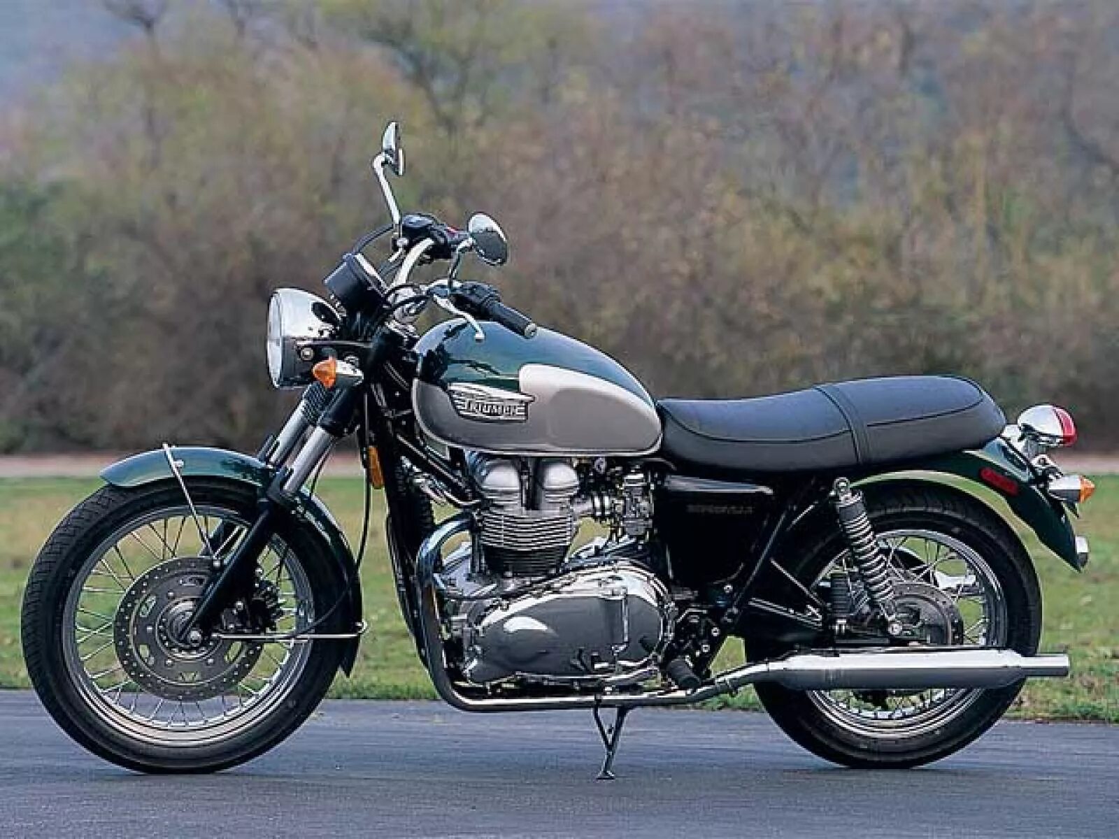 Мотоцикл триумф фото 2001 Triumph Bonneville - Moto.ZombDrive.COM