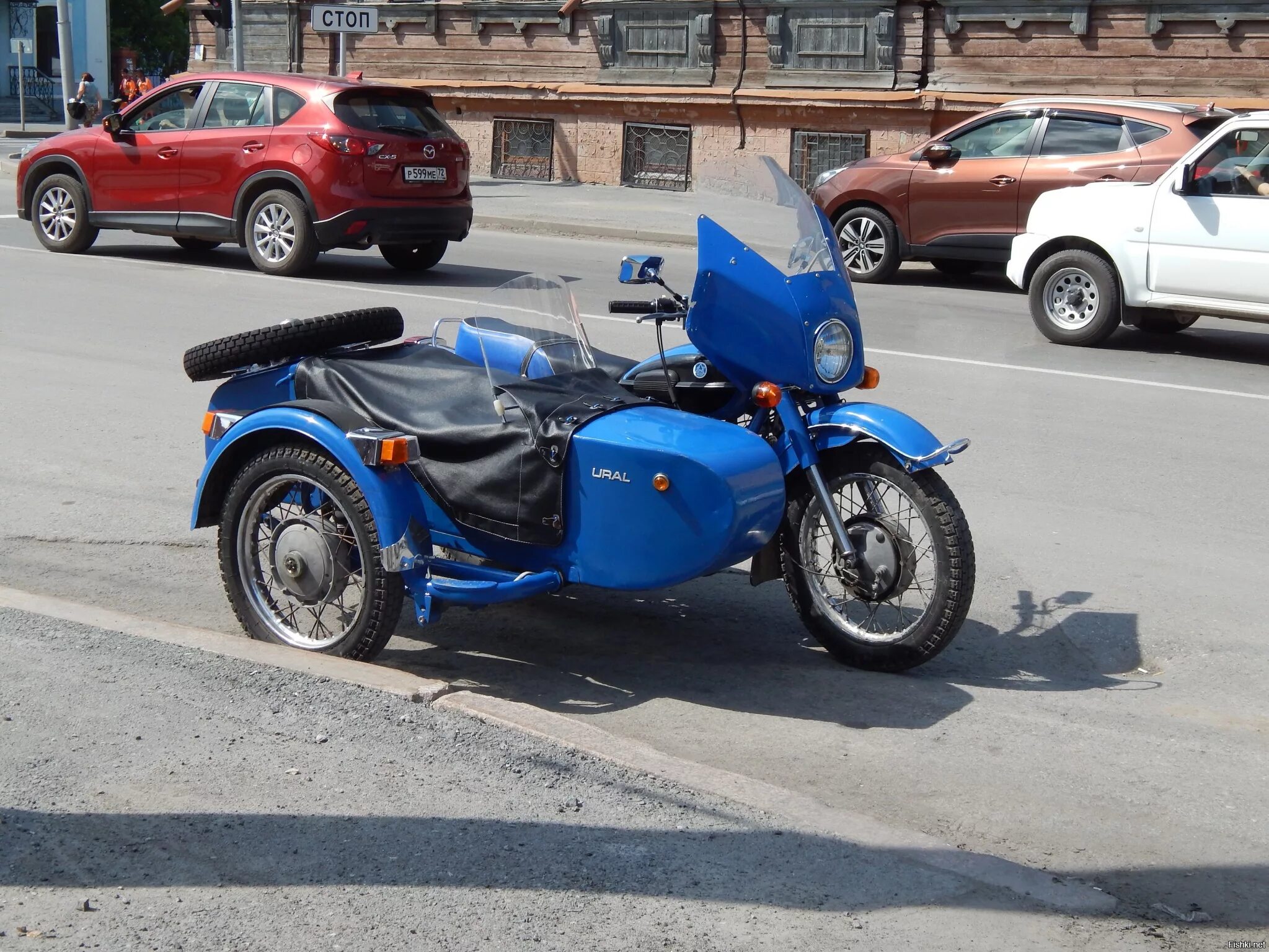 Мотоцикл урал с коляской фото Мотоцикл Harley-Davidson c коляской