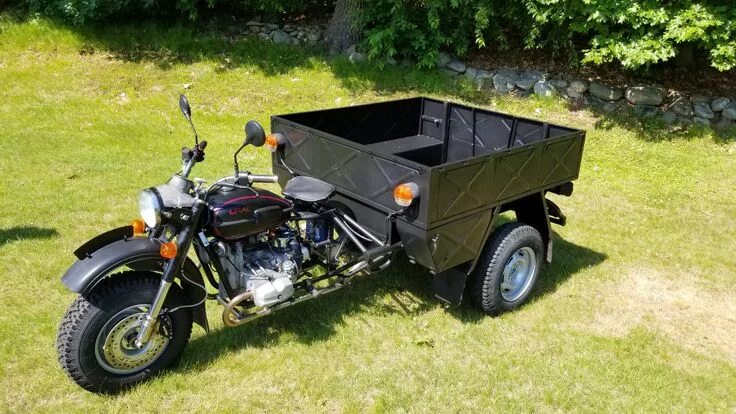 Мотоцикл урал с кузовом фото Our Ural Workhorse Trike motorcycle, Tactical truck, Trike