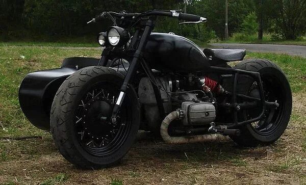 Мотоцикл урал тюнинг фото #7_Рама_срезаем_всё_лишнее_Днепр_МТ_Custom_Bike_будет - DRIVE2