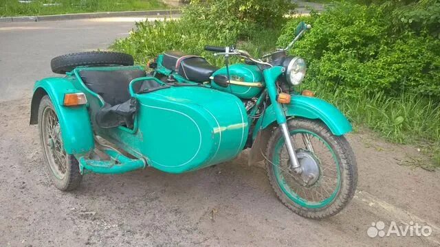 Мотоцикл урал зеленый фото Ural купить в Черногорске Транспорт Авито