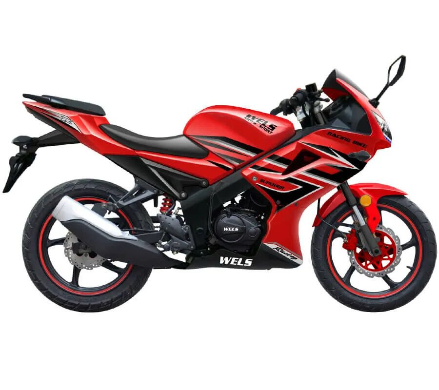Мотоцикл велс 250 круизер фото Мотоцикл WELS "SUPERIOR" YD250-4 17/17" 250CC (красный) Wels