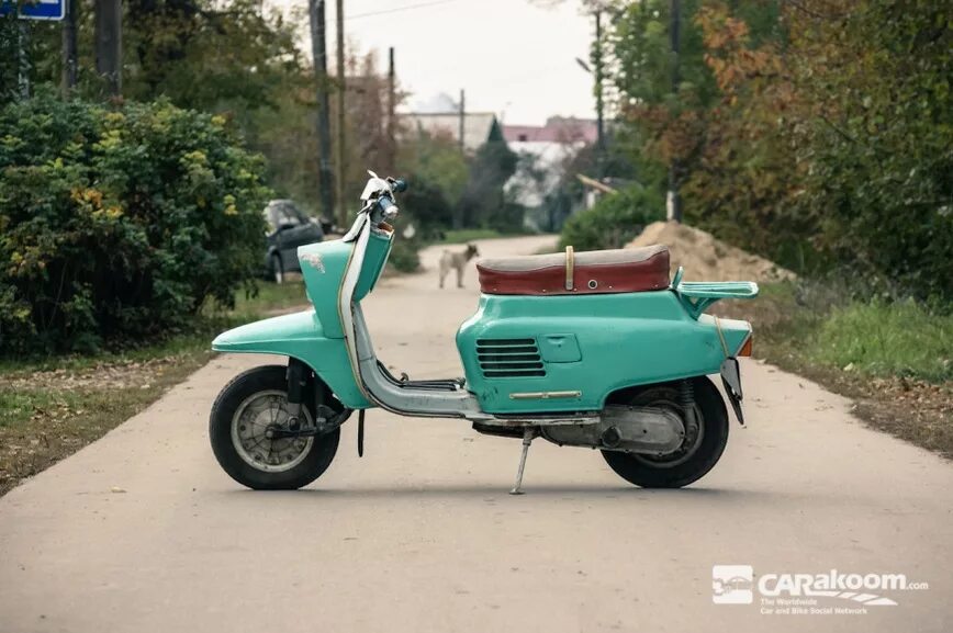 Мотоцикл вятка фото "Колесная биография". Часть Первая. Мотороллер "Вятка ВП-150м". - DRIVE2