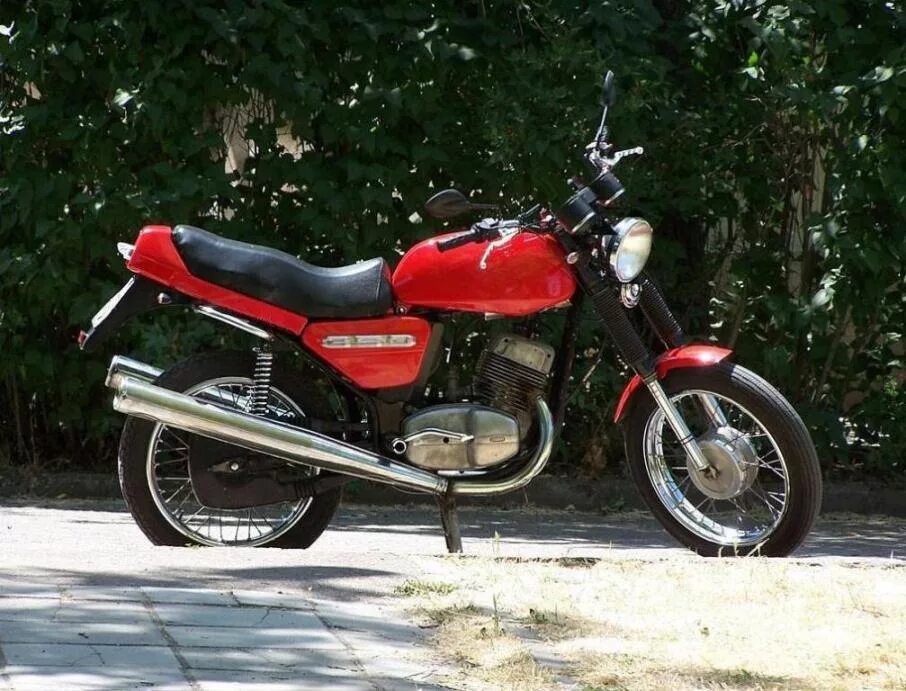Мотоцикл ява 350 638 рокерский 1990 фото Моя Ява-634 (Севастополь)