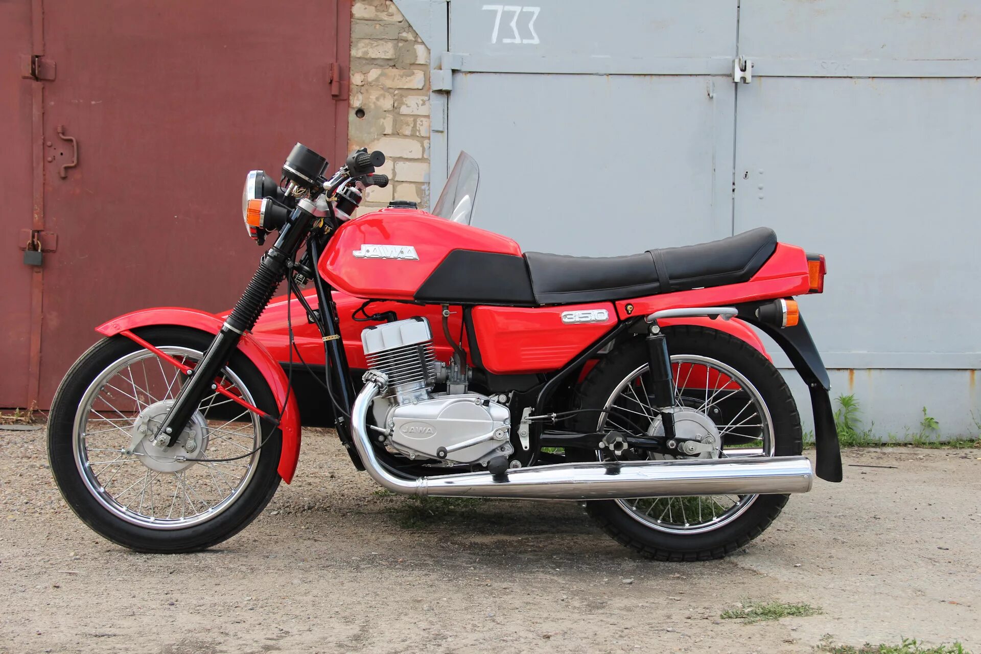 Мотоцикл ява 350 638 рокерский 1990 фото ява 638.00 1988год Ч4 - DRIVE2