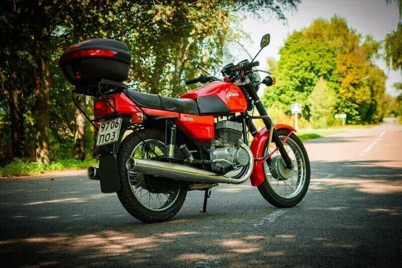 Мотоцикл ява 350 638 рокерский 1990 фото Мотоцикл Jawa 350 638