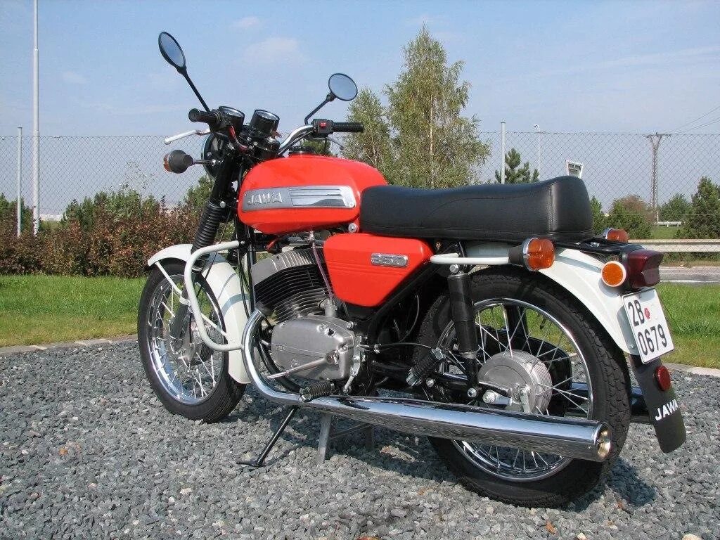 Мотоцикл ява 634 фото JAWA 350 634-7 1983 - DRIVE2