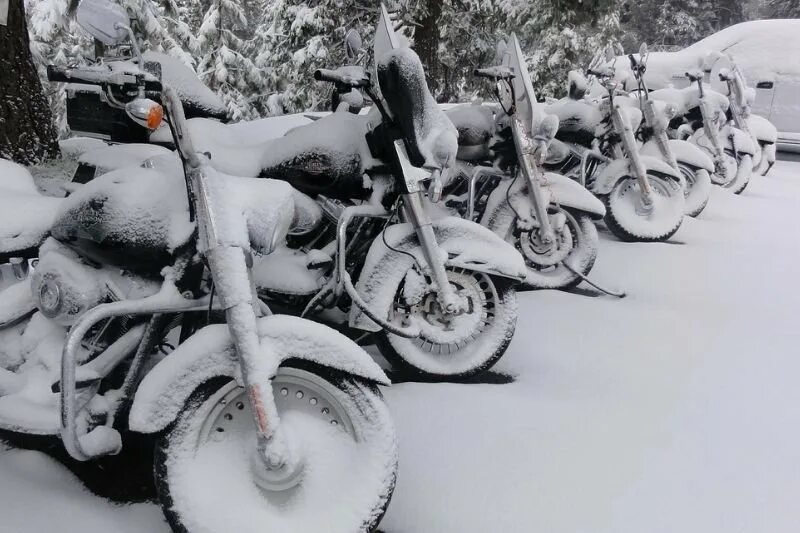 Мотоцикл зимой фото 5 Essential Tips For Riding A Motorcycle In Winter