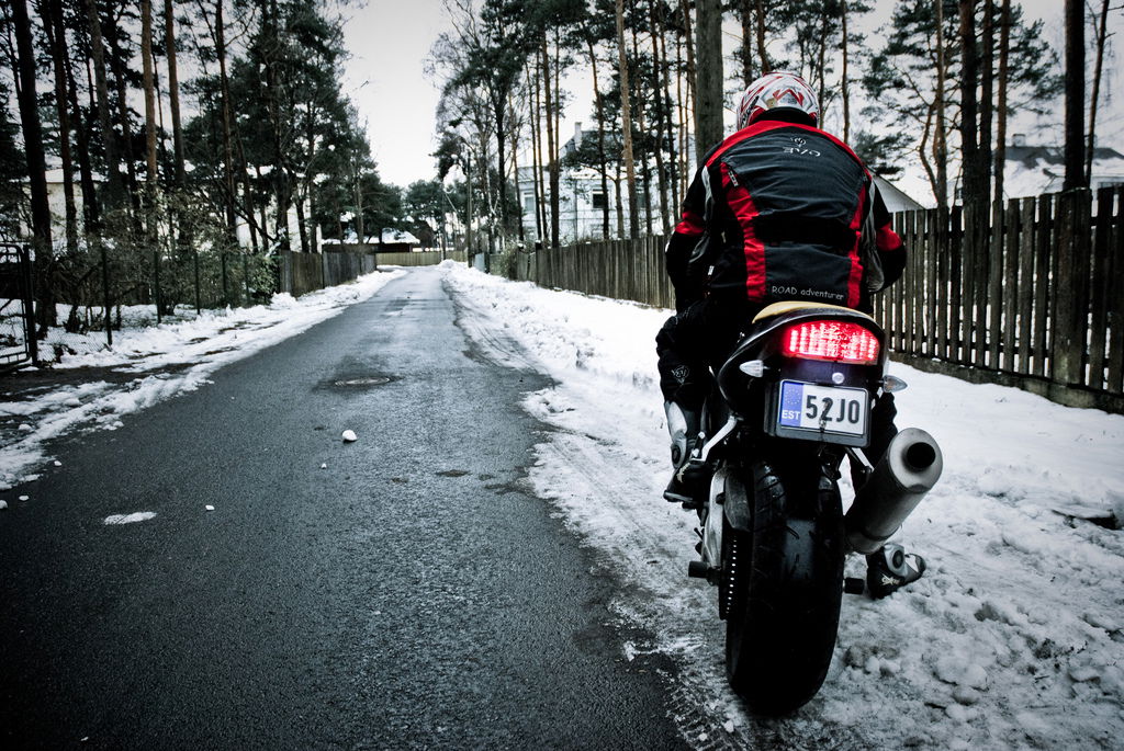 Мотоцикл зимой фото How to. hibernate your motorcycle Visordown