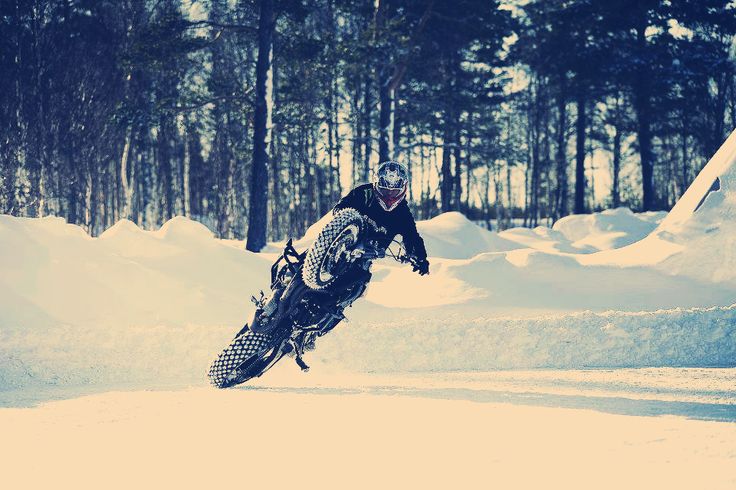 Мотоцикл зимой фото Pin by redactedcuetckz on Race bikes Racing bikes, Cool bikes, Bobber