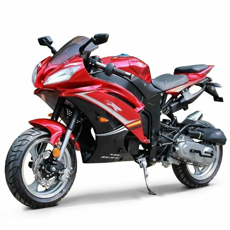 Мотоциклы 50 фото Super Ninja 50cc ZXR6 - Fully Automatic DF50SST Street Legal 49cc scooter, Gas s