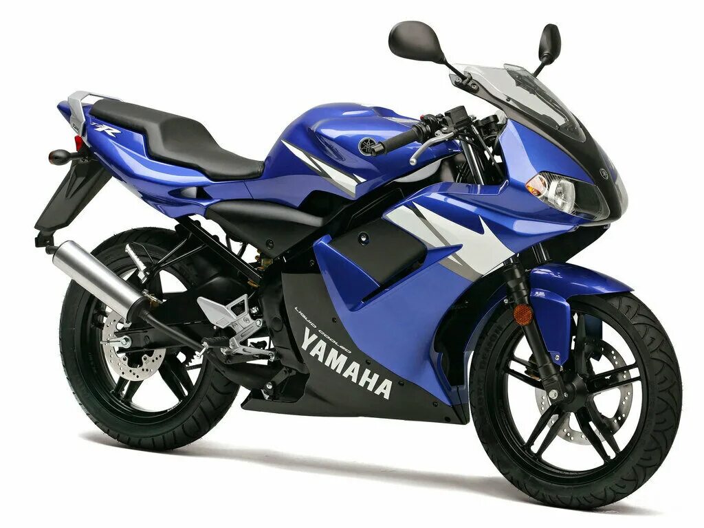 Мотоциклы 50 фото Купить б/у Yamaha TZR50 карбюратор 6 передач в Майкопе: синий спорт-байк 2006 го