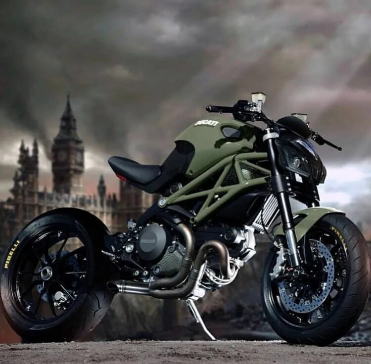 Мотоциклы апокалипсиса фото Roket MotoX Ducati monster, Motorcycle, Ducati