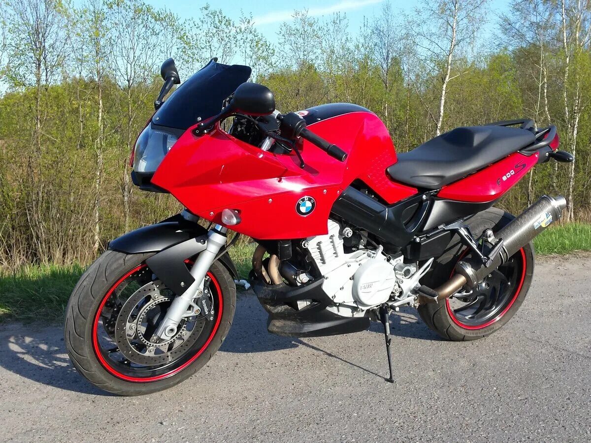 Мотоциклы б у фото Купить б/у BMW F 800 S в Архангельске: красный спорт-туризм 2007 года на Авто.ру