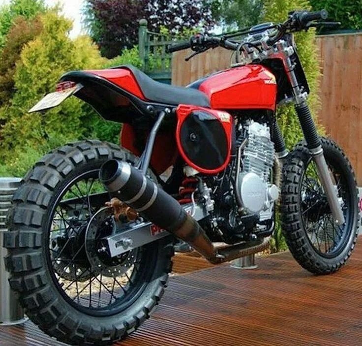 Мотоциклы для бездорожья фото Cafe racers, scramblers, trackers and custom motorcycles Honda dominator, Cafe r