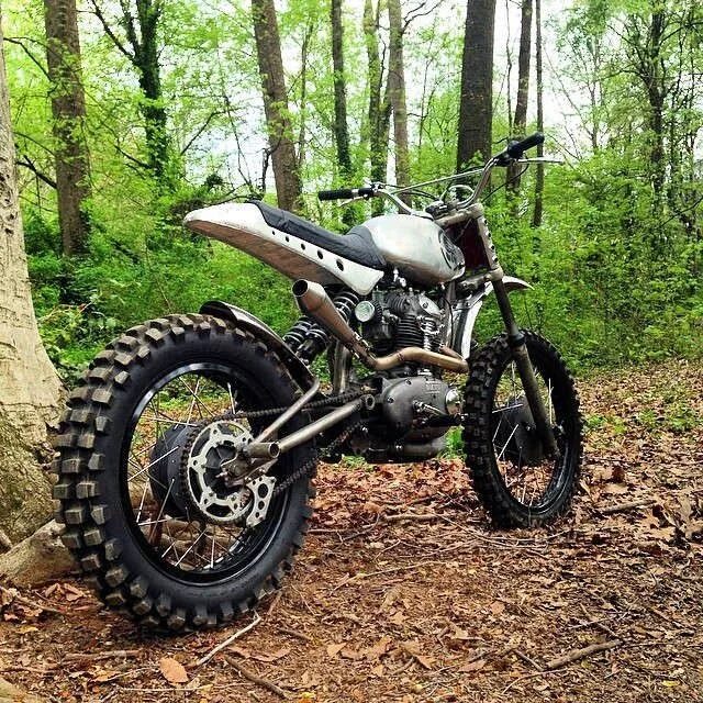 Мотоциклы для бездорожья фото Ottonero Cafe Racer: Full Metal Scrambler Moto da corsa, Cafe racer, Automobile