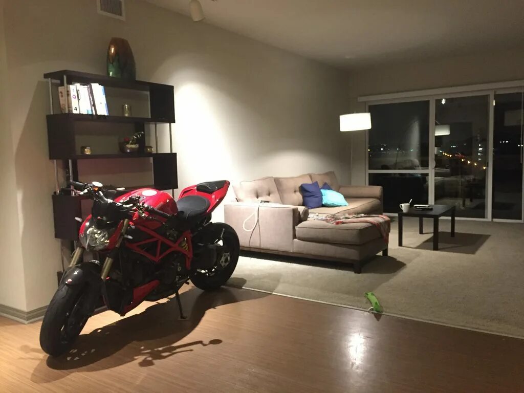 Мотоциклы дома фото Ducati Monster was stolen from my garage last month, headed out of town for work