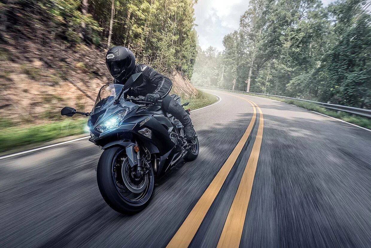 Мотоциклы фото на рабочий Японские штучки: Kawasaki представила "новый" спортбайк Ninja ZX-6R - Журнал "МО