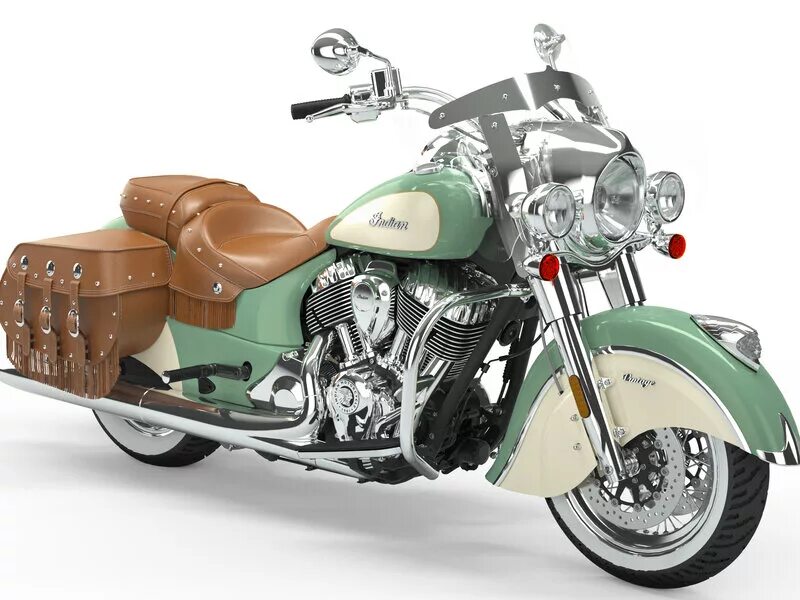 Мотоциклы индиан модельный ряд фото Купить новый Indian Chief Vintage инжектор 6 передач в Москве: зелёный круизер 2