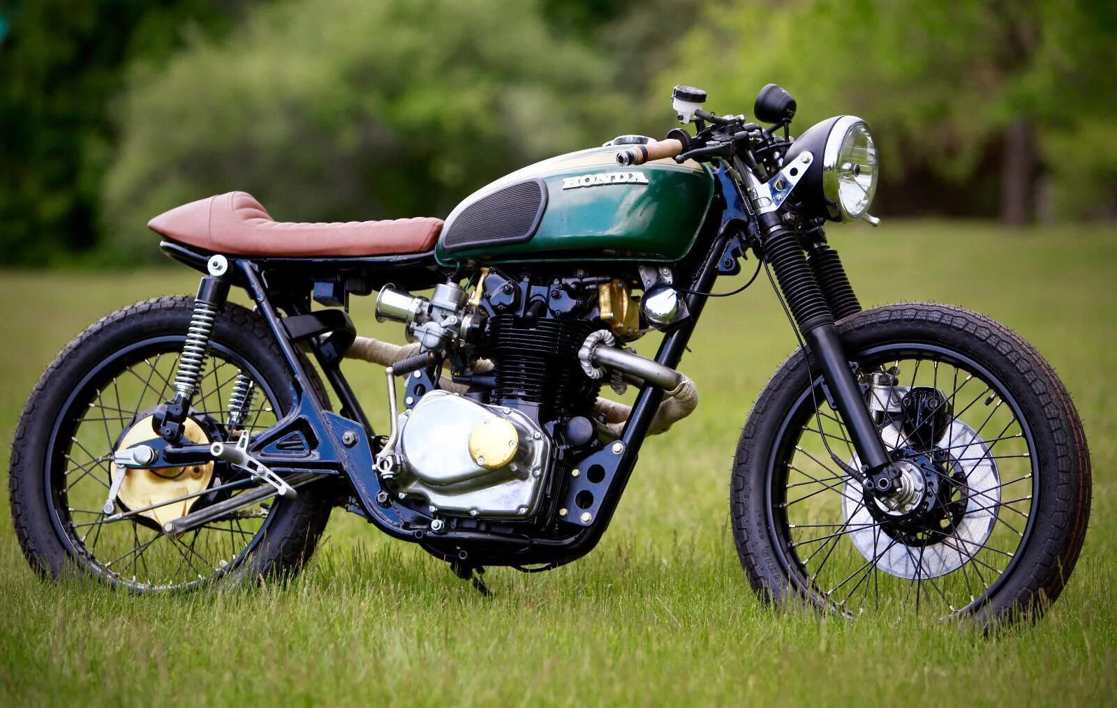 Мотоциклы кафе рейсеры фото Custom Motor Cafe Racer - Roda2Part