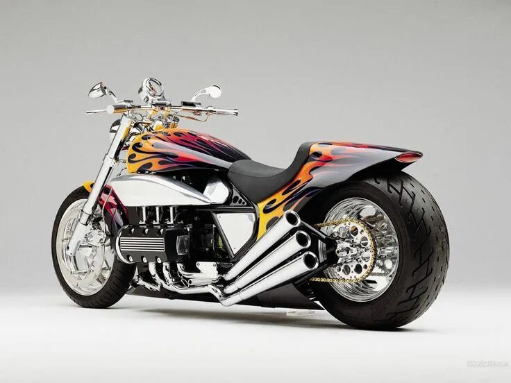 Мотоциклы мира фото Hot Rod na Moto 2 Honda valkyrie, Motorbikes, Honda bikes