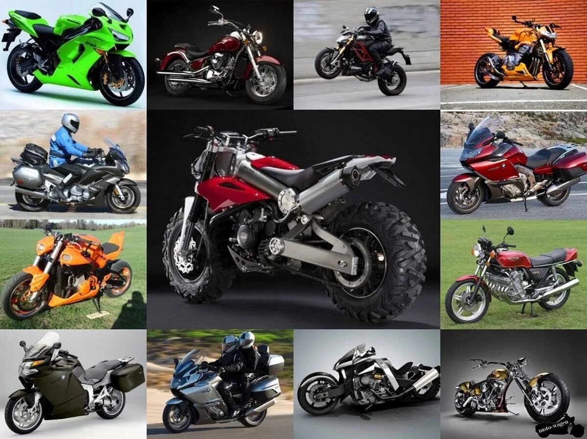 Мотоциклы названия и фото Классификация мотоциклов - Магазин мотоэкипировки MOTOXMOTO