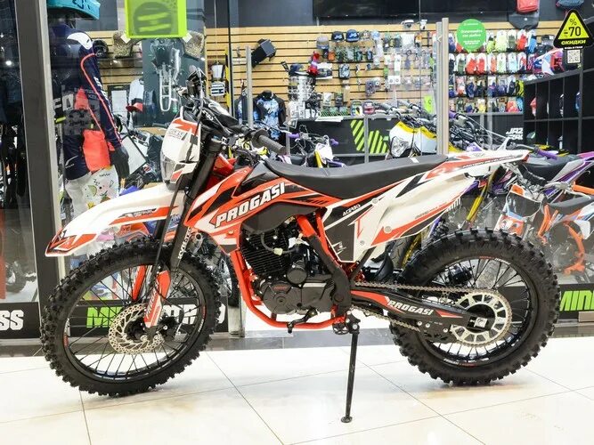 Мотоциклы прогаси 300 куб фото цена Мотоцикл эндуро PROGASI SUPER MAX 300 Red/White 21/18 - купить в интернет-магази