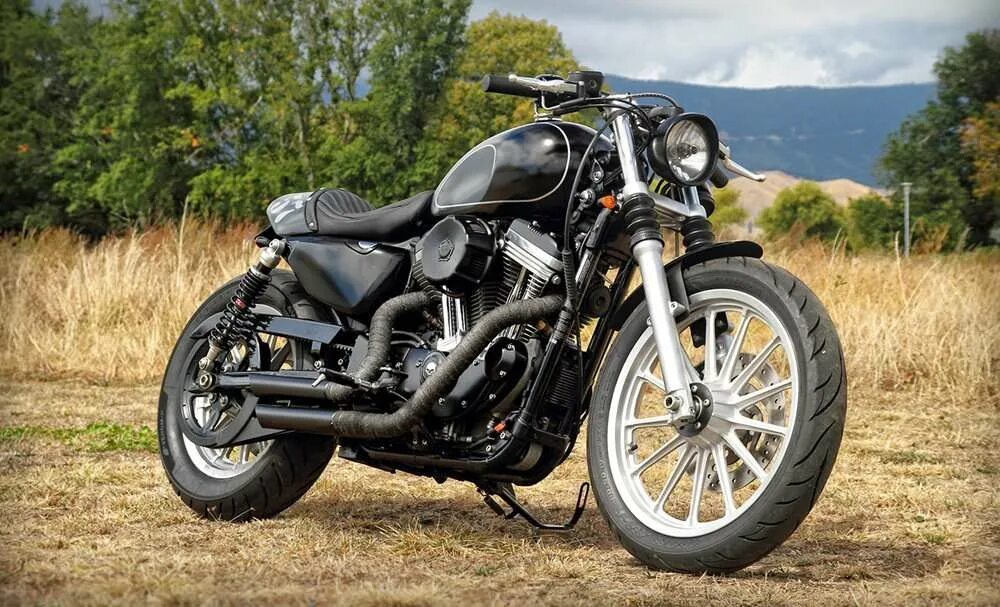 Мотоциклы разновидности фото Pacific 883 8A: кафе-драгстер от Pacific Motorcycle Co