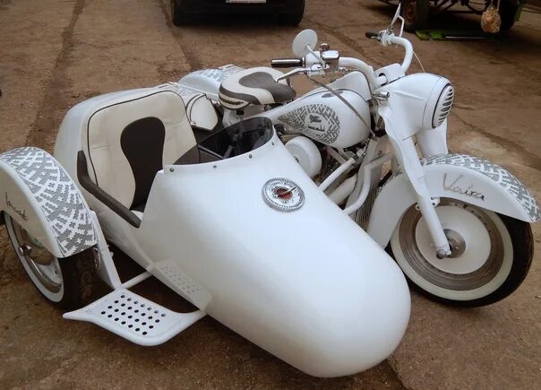Мотоциклы с коляской современные модели фото Does this color suit him? 2022 Мотоциклы с коляской ( Sidecars ) VK